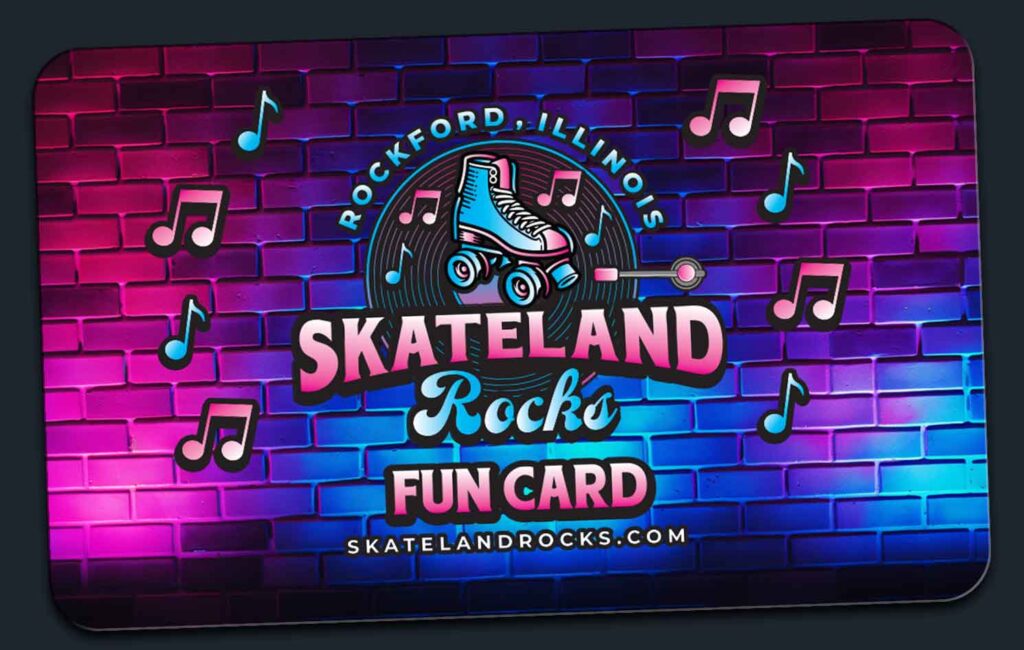 Skateland Fun Card